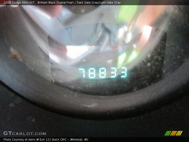 Brilliant Black Crystal Pearl / Dark Slate Gray/Light Slate Gray 2008 Dodge Nitro SXT