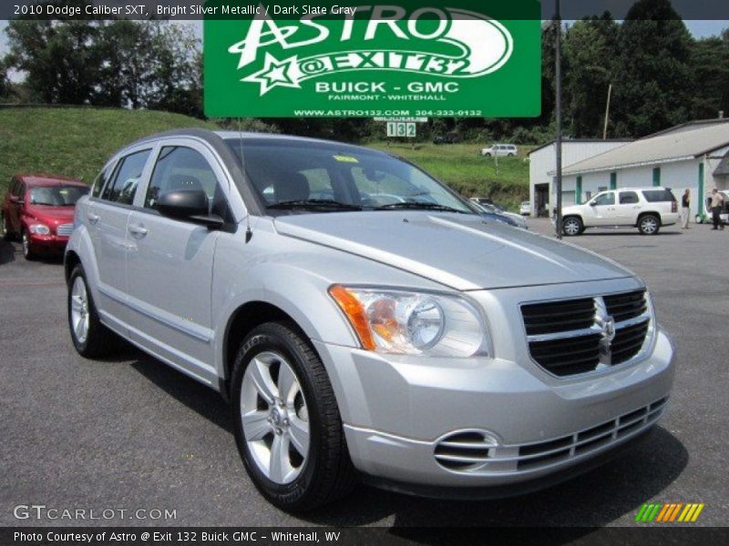 Bright Silver Metallic / Dark Slate Gray 2010 Dodge Caliber SXT