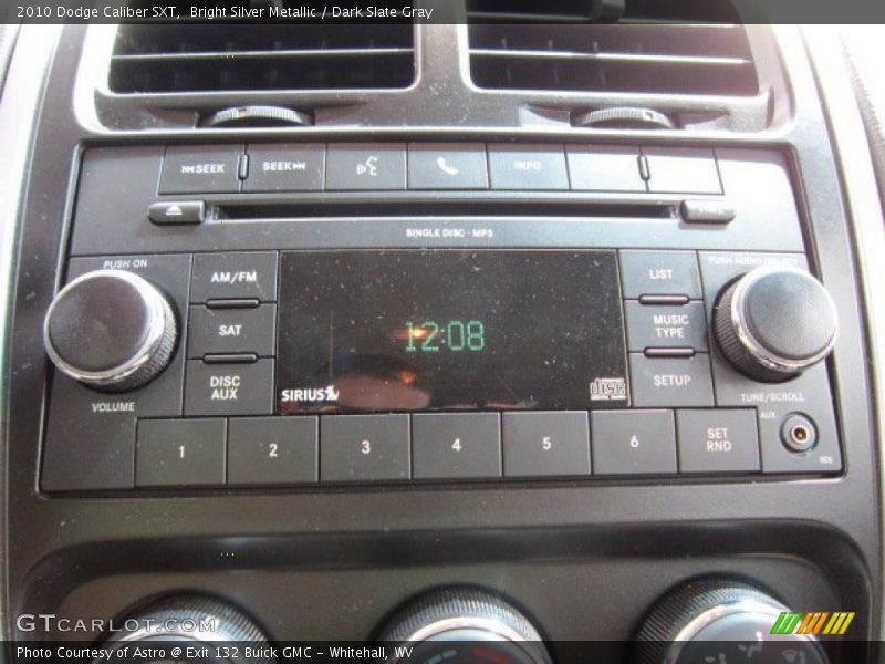 Bright Silver Metallic / Dark Slate Gray 2010 Dodge Caliber SXT
