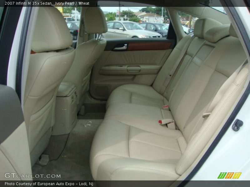 Ivory Pearl / Wheat 2007 Infiniti M 35x Sedan