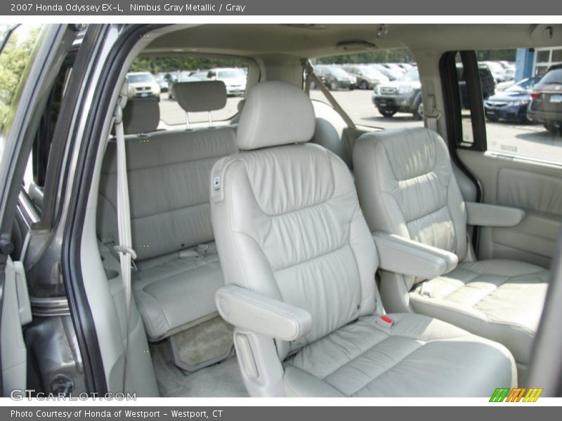 Nimbus Gray Metallic / Gray 2007 Honda Odyssey EX-L