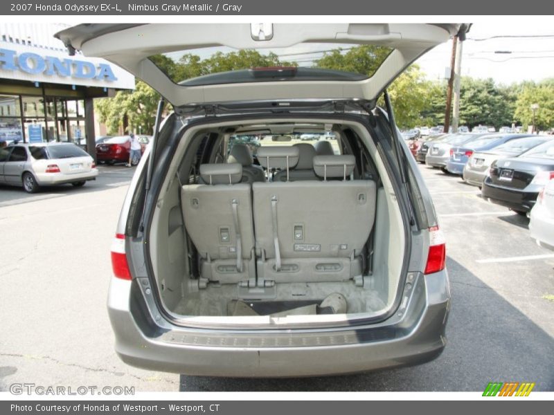 Nimbus Gray Metallic / Gray 2007 Honda Odyssey EX-L