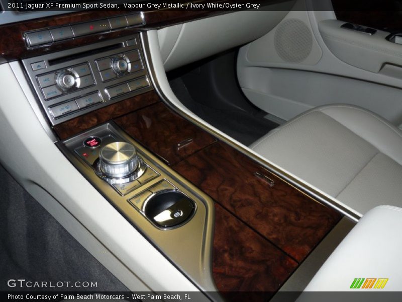 Vapour Grey Metallic / Ivory White/Oyster Grey 2011 Jaguar XF Premium Sport Sedan