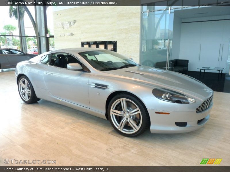 Front 3/4 View of 2008 DB9 Coupe