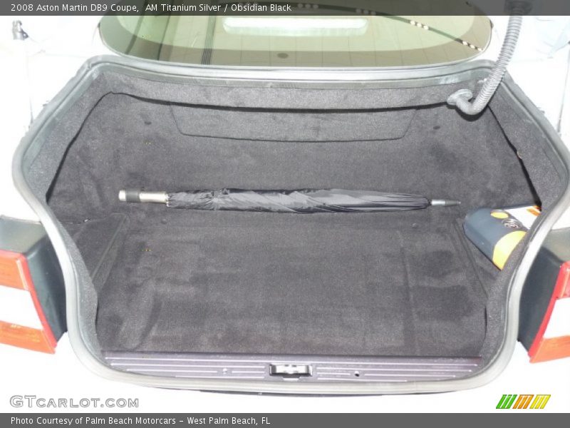  2008 DB9 Coupe Trunk
