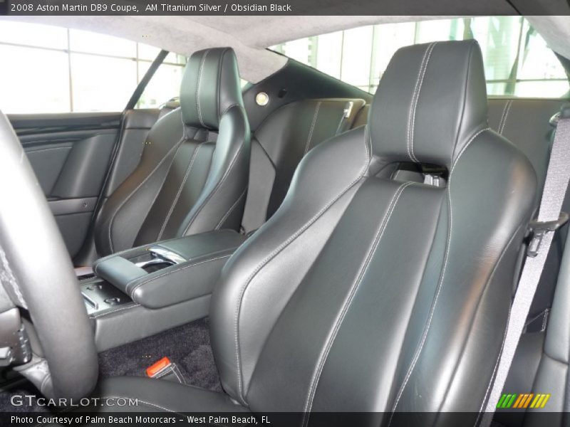  2008 DB9 Coupe Obsidian Black Interior