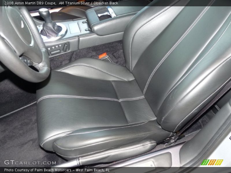  2008 DB9 Coupe Obsidian Black Interior