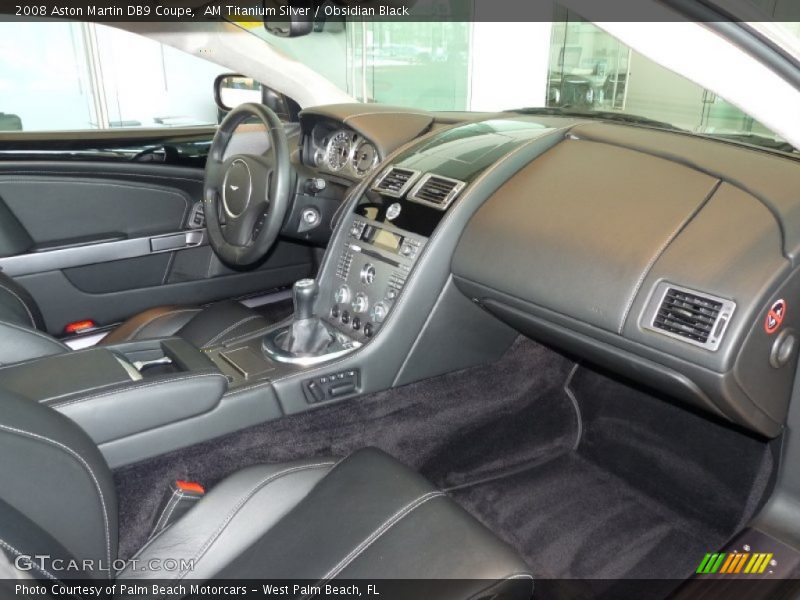 Dashboard of 2008 DB9 Coupe