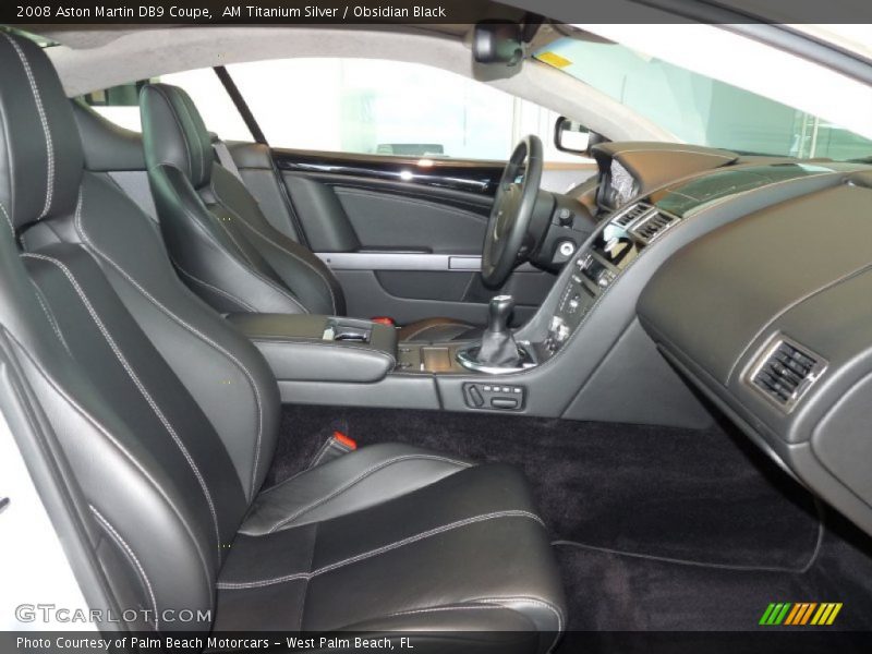  2008 DB9 Coupe Obsidian Black Interior