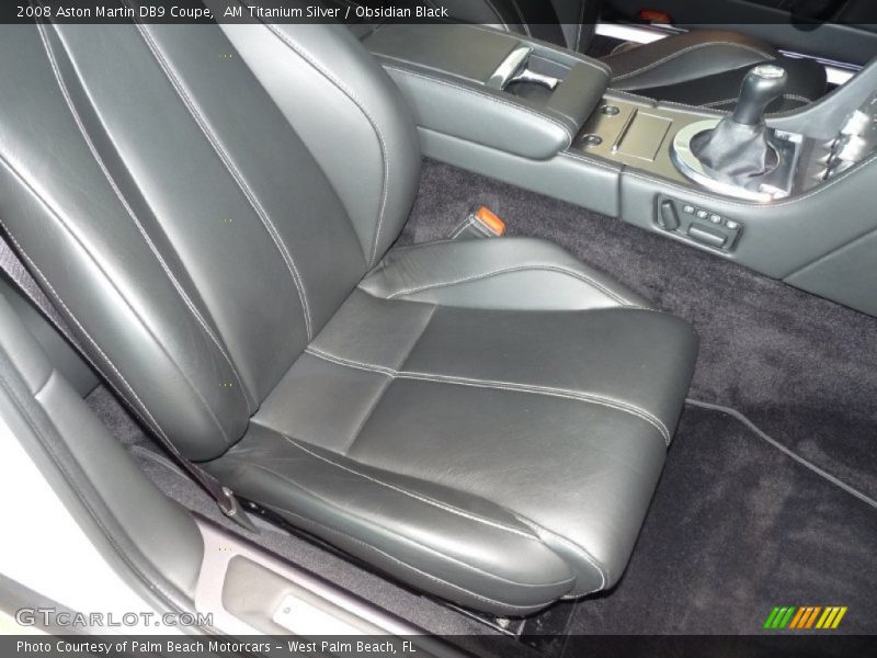  2008 DB9 Coupe Obsidian Black Interior