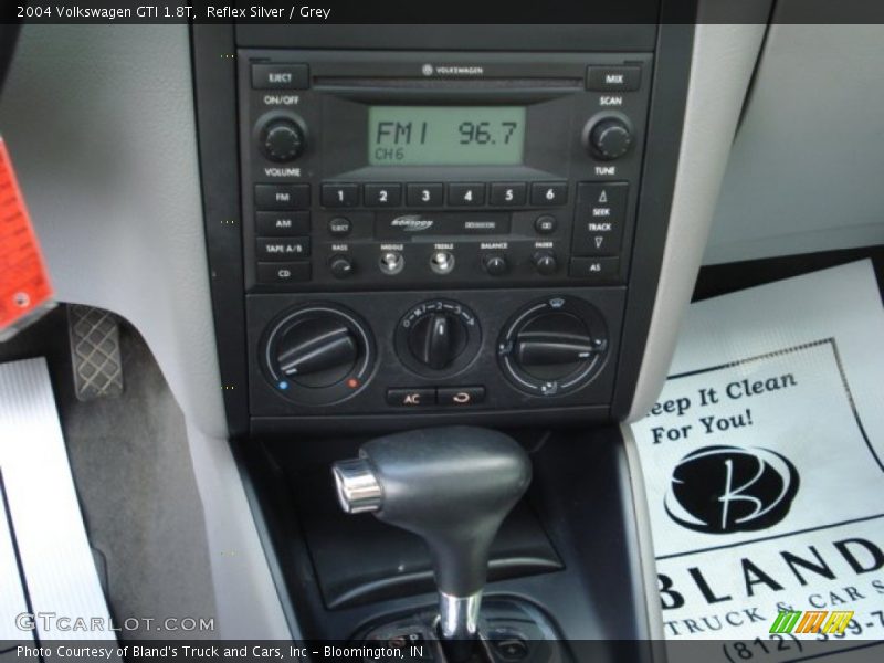 Controls of 2004 GTI 1.8T