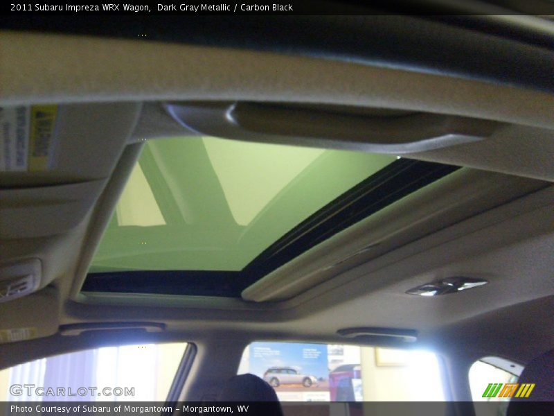 Dark Gray Metallic / Carbon Black 2011 Subaru Impreza WRX Wagon