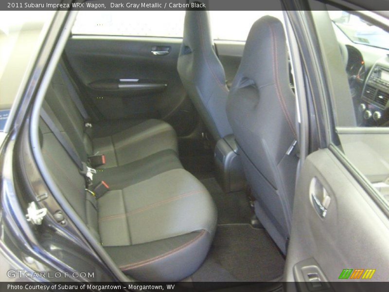 Dark Gray Metallic / Carbon Black 2011 Subaru Impreza WRX Wagon