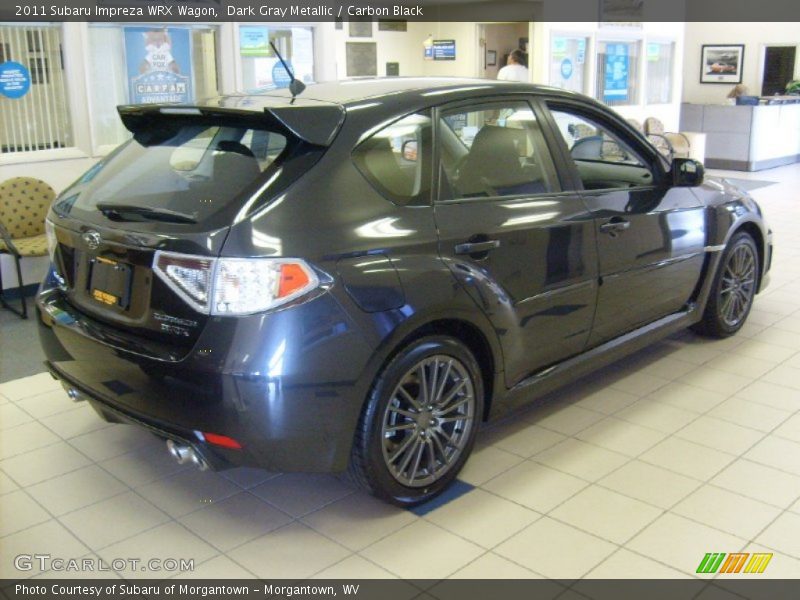 Dark Gray Metallic / Carbon Black 2011 Subaru Impreza WRX Wagon