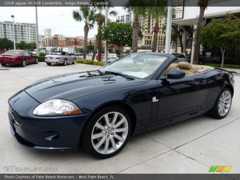 Front 3/4 View of 2008 XK XK8 Convertible