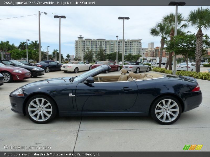  2008 XK XK8 Convertible Indigo Metallic