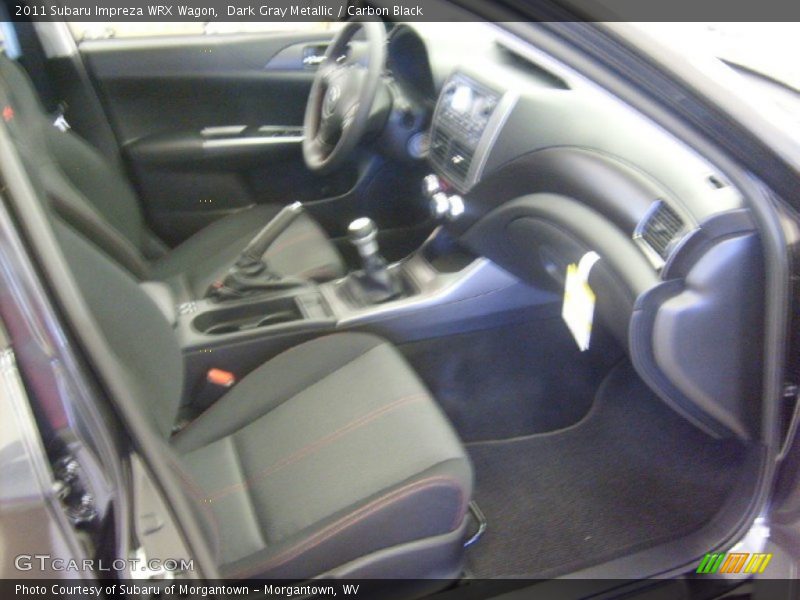 Dark Gray Metallic / Carbon Black 2011 Subaru Impreza WRX Wagon