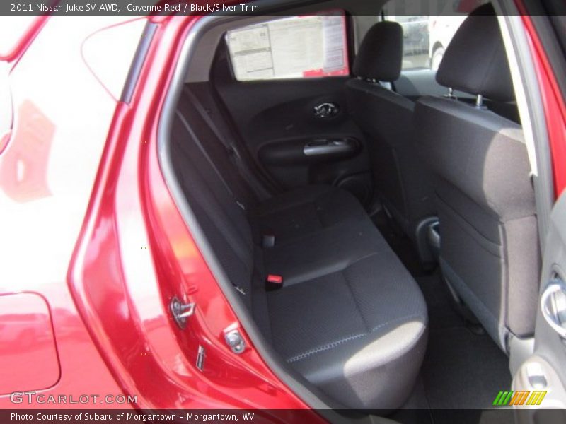 Cayenne Red / Black/Silver Trim 2011 Nissan Juke SV AWD