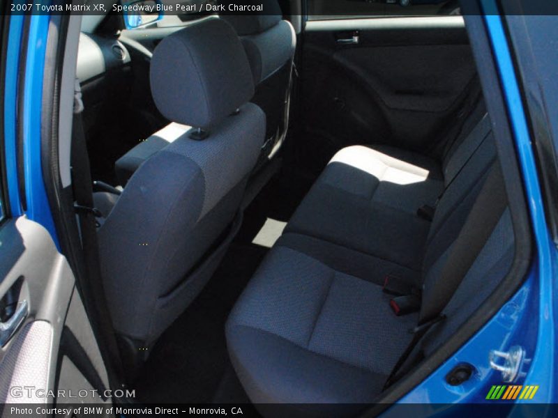 Speedway Blue Pearl / Dark Charcoal 2007 Toyota Matrix XR