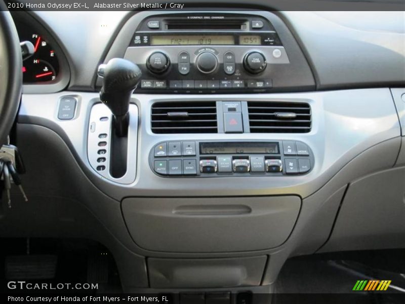 Alabaster Silver Metallic / Gray 2010 Honda Odyssey EX-L