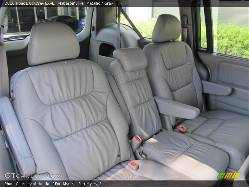 Alabaster Silver Metallic / Gray 2010 Honda Odyssey EX-L