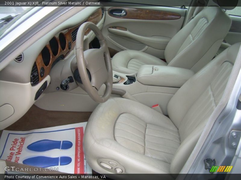  2001 XJ XJ8 Oatmeal Interior