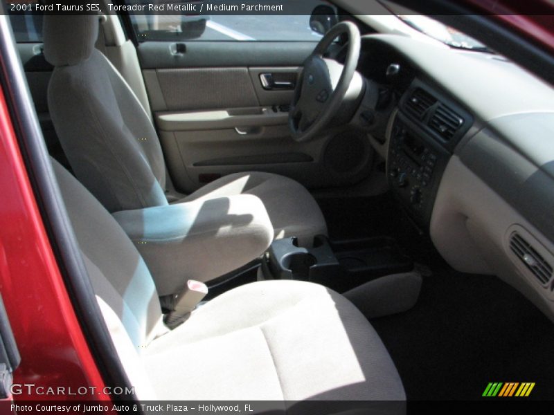 Toreador Red Metallic / Medium Parchment 2001 Ford Taurus SES