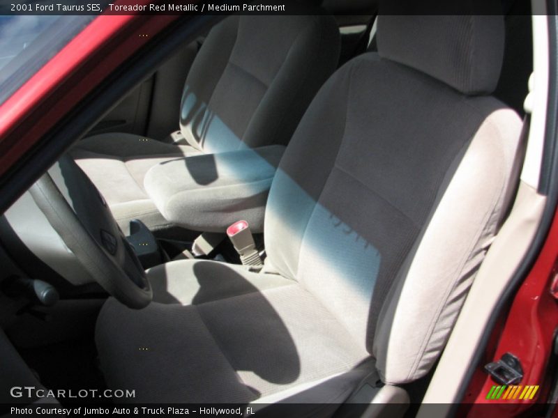Toreador Red Metallic / Medium Parchment 2001 Ford Taurus SES