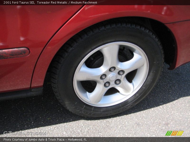 Toreador Red Metallic / Medium Parchment 2001 Ford Taurus SES