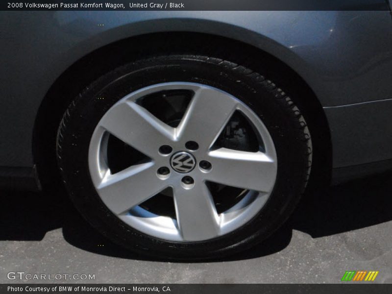 United Gray / Black 2008 Volkswagen Passat Komfort Wagon