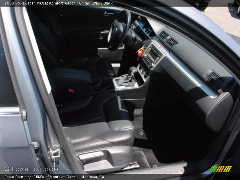 United Gray / Black 2008 Volkswagen Passat Komfort Wagon