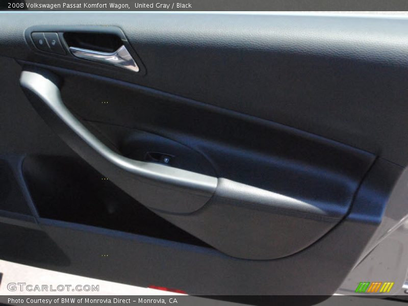 United Gray / Black 2008 Volkswagen Passat Komfort Wagon