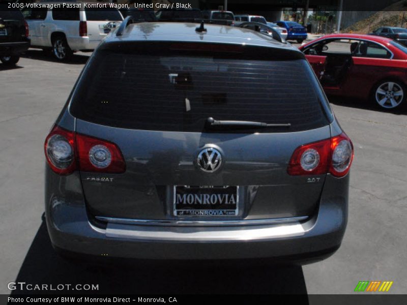 United Gray / Black 2008 Volkswagen Passat Komfort Wagon