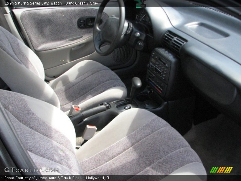 Dark Green / Gray 1996 Saturn S Series SW2 Wagon