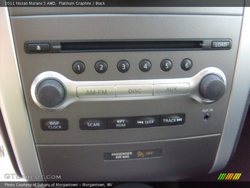 Platinum Graphite / Black 2011 Nissan Murano S AWD