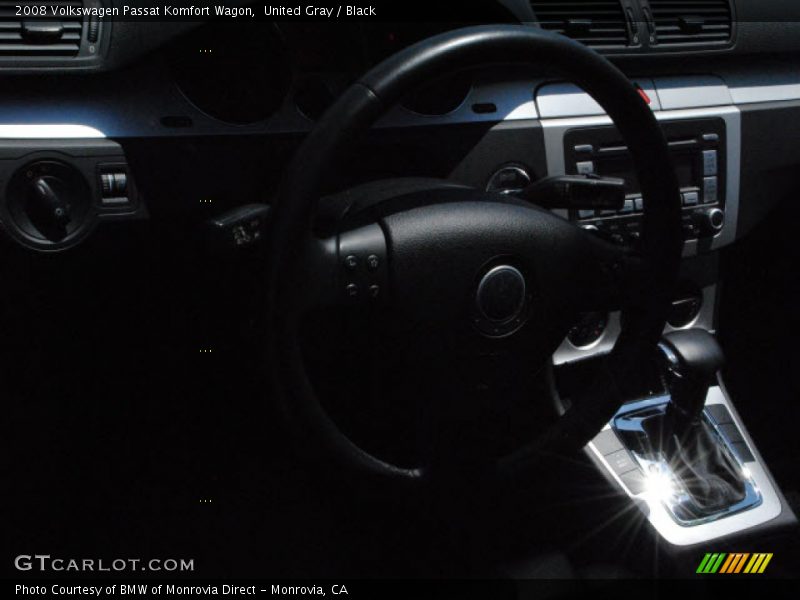 United Gray / Black 2008 Volkswagen Passat Komfort Wagon