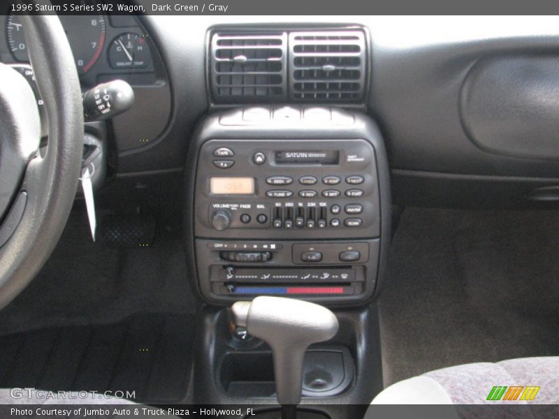 Dark Green / Gray 1996 Saturn S Series SW2 Wagon