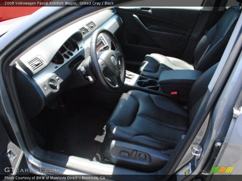 United Gray / Black 2008 Volkswagen Passat Komfort Wagon