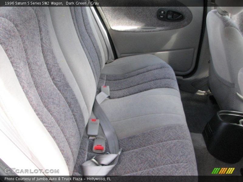 Dark Green / Gray 1996 Saturn S Series SW2 Wagon