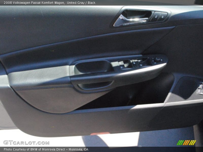 United Gray / Black 2008 Volkswagen Passat Komfort Wagon
