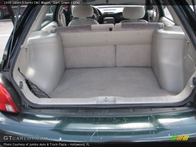 Dark Green / Gray 1996 Saturn S Series SW2 Wagon