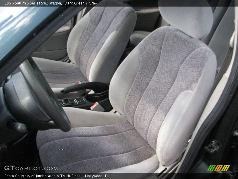 Dark Green / Gray 1996 Saturn S Series SW2 Wagon
