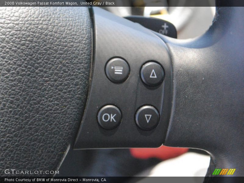 United Gray / Black 2008 Volkswagen Passat Komfort Wagon