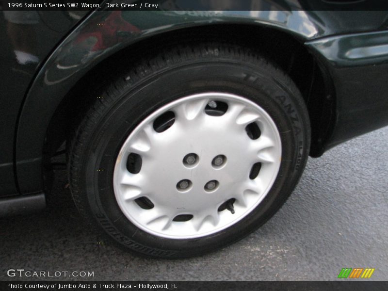 Dark Green / Gray 1996 Saturn S Series SW2 Wagon
