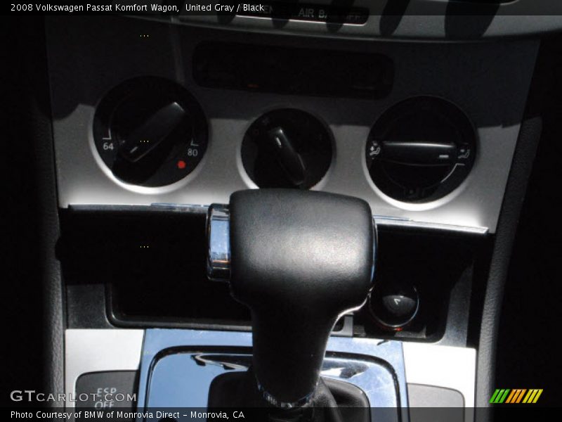 United Gray / Black 2008 Volkswagen Passat Komfort Wagon