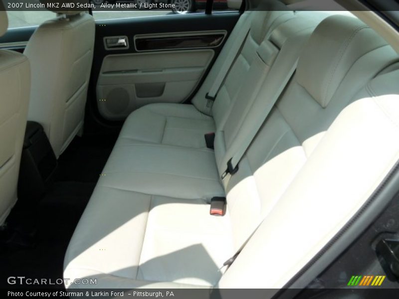 Alloy Metallic / Light Stone 2007 Lincoln MKZ AWD Sedan