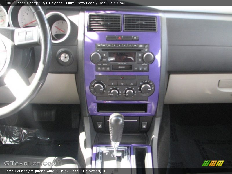 Plum Crazy Pearl / Dark Slate Gray 2007 Dodge Charger R/T Daytona