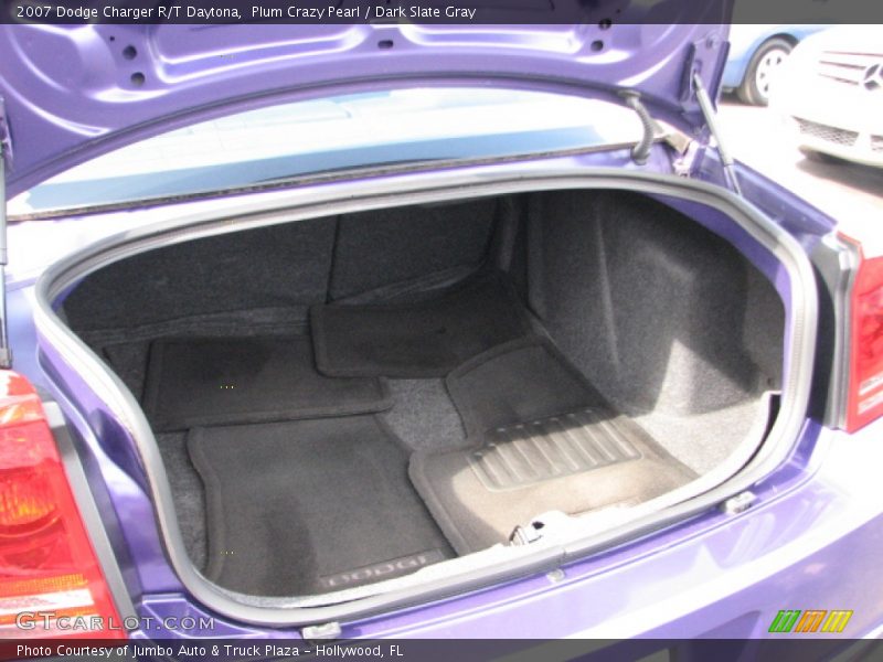 Plum Crazy Pearl / Dark Slate Gray 2007 Dodge Charger R/T Daytona