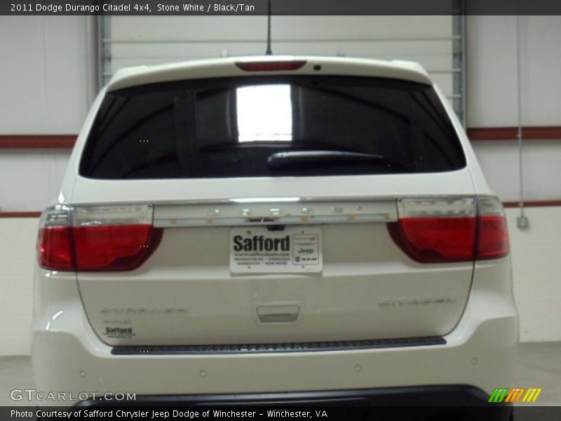 Stone White / Black/Tan 2011 Dodge Durango Citadel 4x4