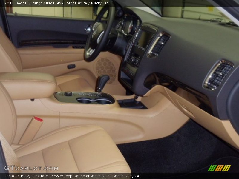 Stone White / Black/Tan 2011 Dodge Durango Citadel 4x4